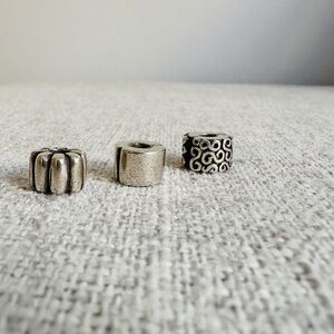 Pandora Clip on Charm Set of 3